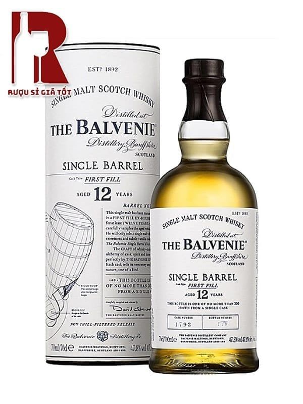 Rượu Balvenie 12 Năm Single Barrel