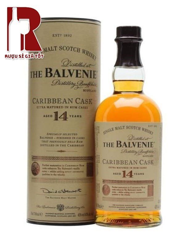 Rượu Balvenie 14 Năm Caribbean Cask