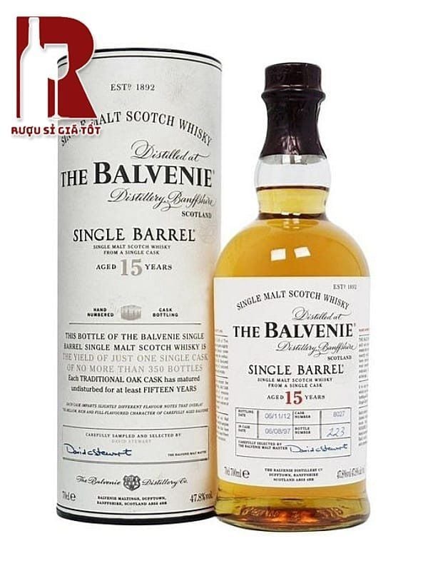 Rượu Balvenie 15 Năm Single Barrel