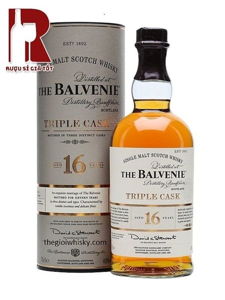 Rượu Balvenie 16 Năm Triple Cask