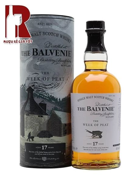 Rượu Balvenie 17 Năm The Week Of Peat
