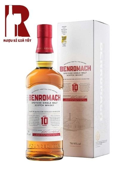 Rượu Whisky Benromach 10 Năm