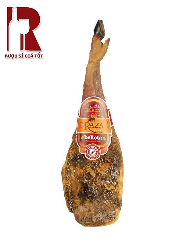 Đùi Heo Muối Deraza Iberico Bellota Paleta Bonein 36 Tháng - Đùi Trước Có Xương