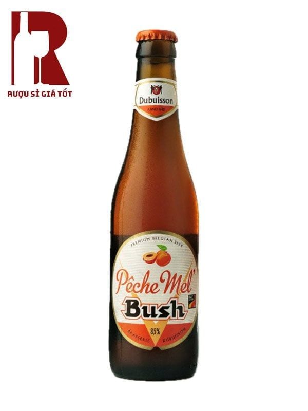 Bia Bỉ Bush Peche Mel