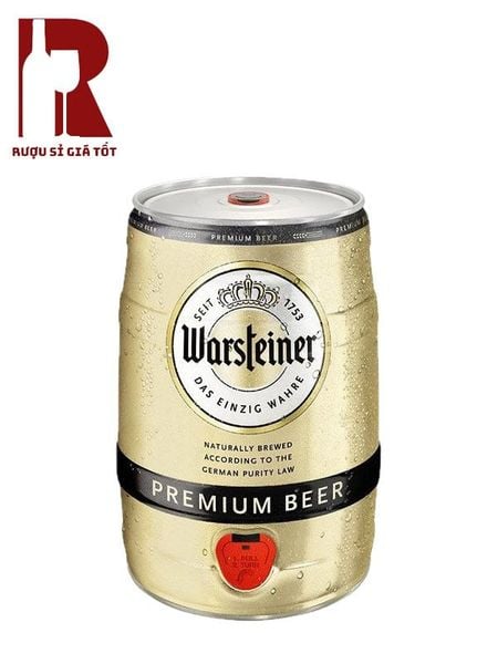 Bia Đức Warsteiner Premium 5L