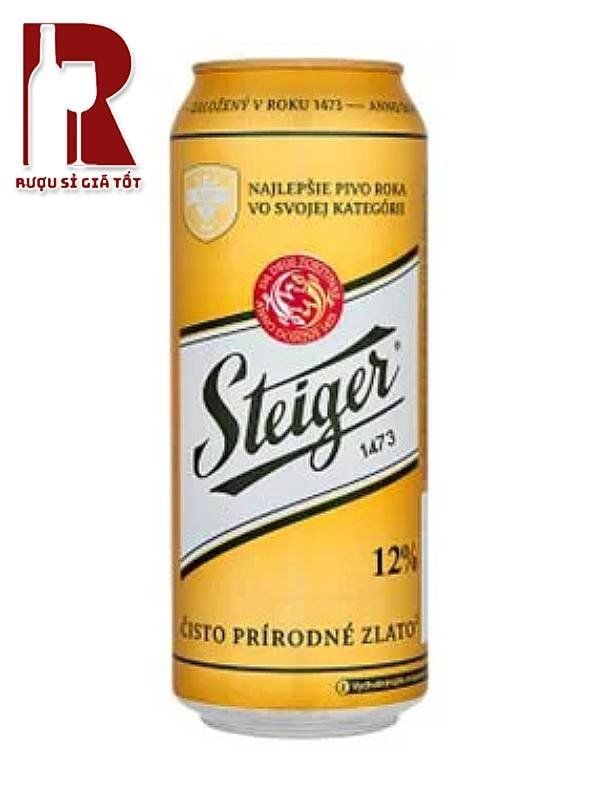 Bia Tiệp Steiger Vàng Lon 500ml