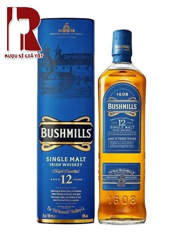 Rượu Whisky Bushmills 12 Năm