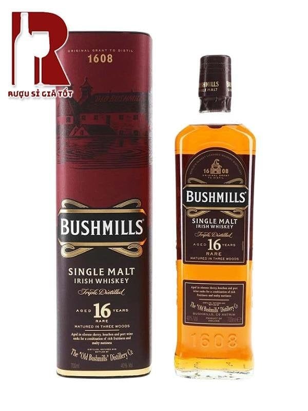 Rượu Whisky Bushmills 16 Năm