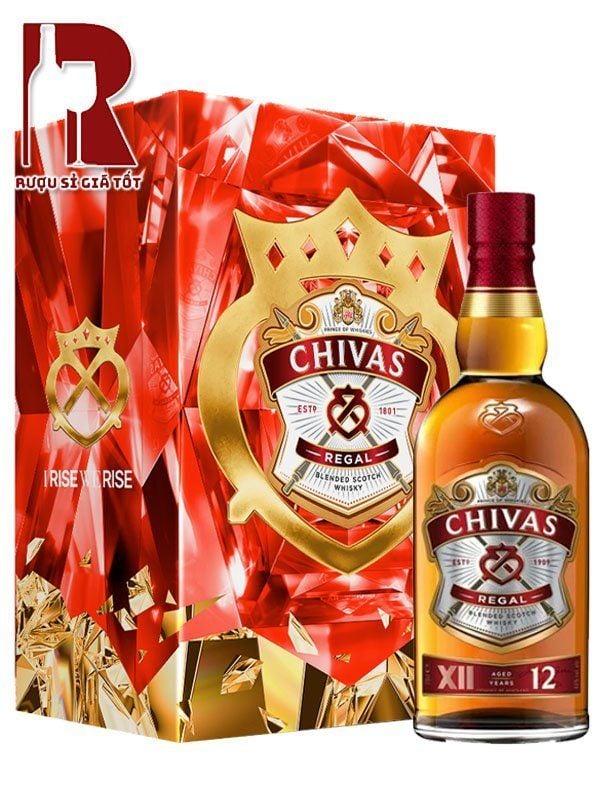 Rượu Chivas Regal 12 Năm - Hộp Quà Tết 2026
