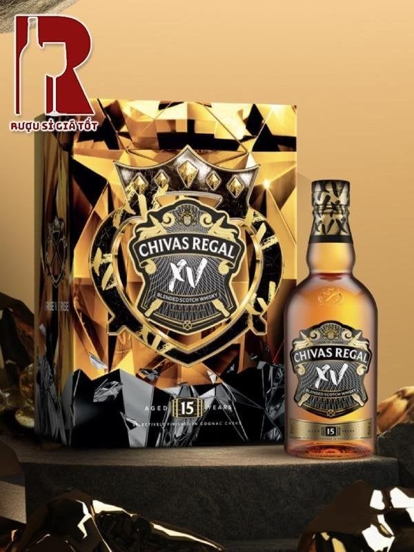 Rượu Chivas Regal 15 Năm - Hộp Quà Tết 2025