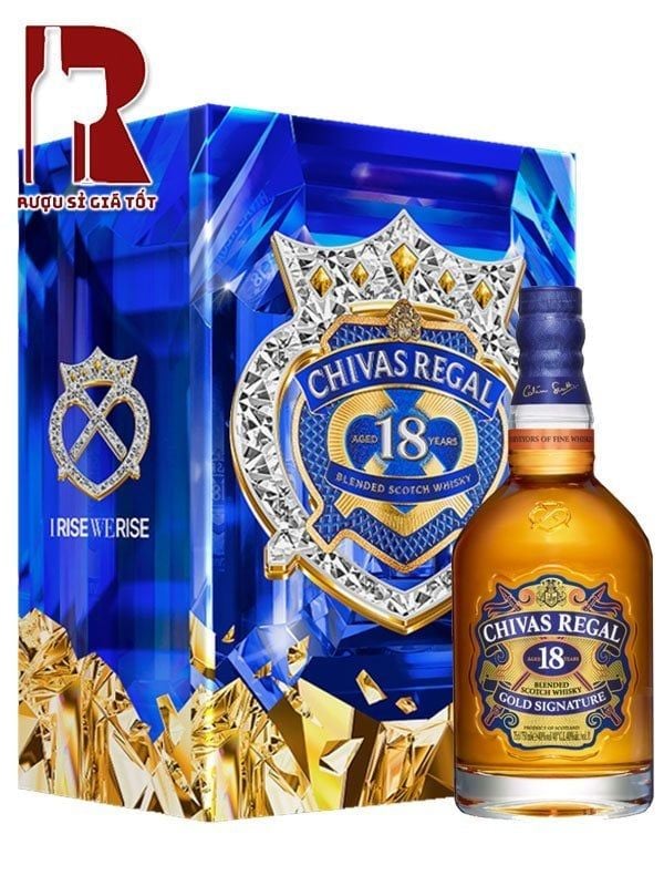 Rượu Chivas Regal 18 Năm Hộp Quà Tết 2025