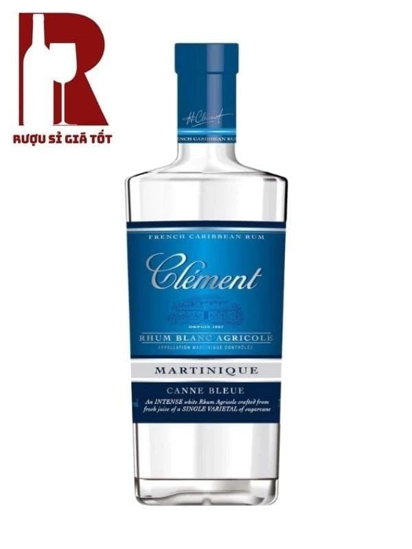 Rượu Rum Clement Canne Bleue Blanc Agricole Martinique