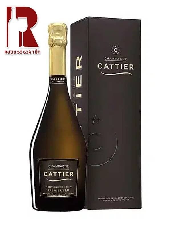 Champagne Cattier Brut Blanc De Noirs Premier Cru