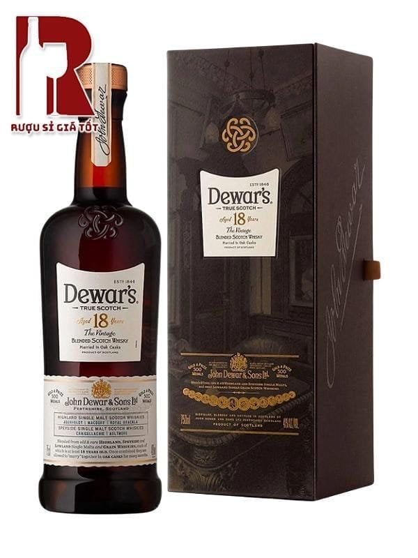 Rượu Dewar’s 18 Năm The Vintage