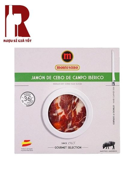 Đùi Heo Muối Montesano Iberico Cebo De Campo 36 Tháng Cắt Lát