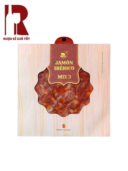 Đùi Heo Muối Montesano Iberico Mix 3 Cắt Lát