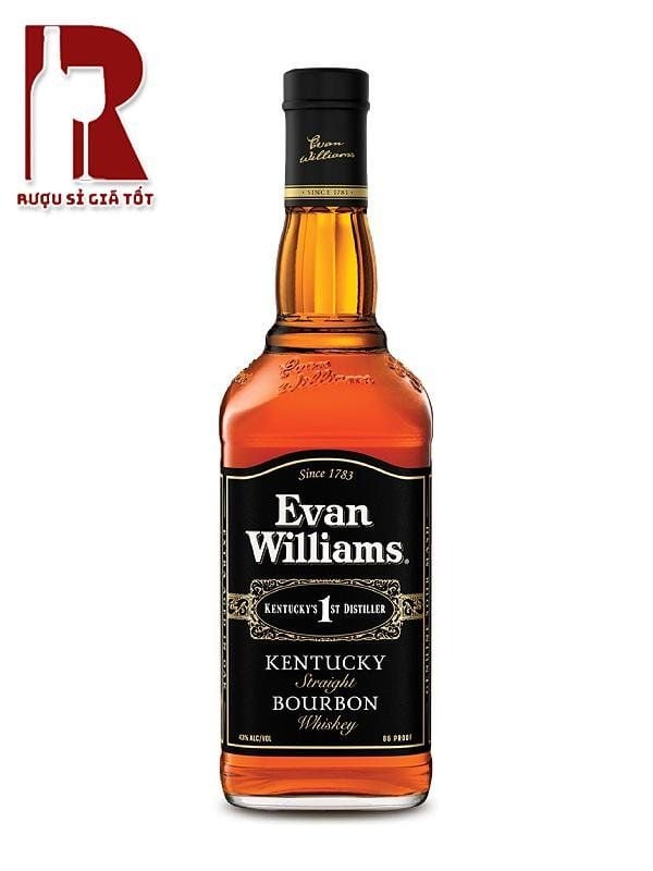 Rượu Whisky Evan Williams Black Kentucky Straight Bourbon
