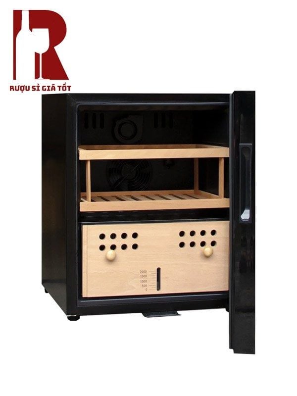 Tủ Cigar 150 Điếu Máy Nén