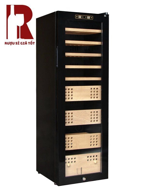 Tủ Cigar 1200 Điếu Máy Nén