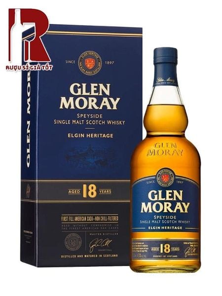 Rượu Whisky Glen Moray 18 Năm