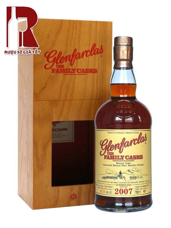 Rượu Glenfarclas 15 Năm Family Cask