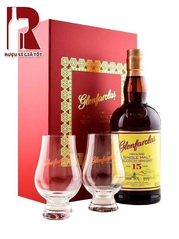 Rượu Glenfarclas 15 Năm Gift Box