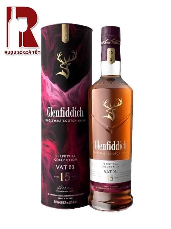 Rượu Glenfiddich 15 Năm Perpetual Collection Vat 03