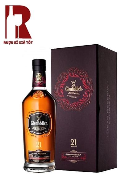 Rượu Glenfiddich 21 Năm Mẫu Cũ