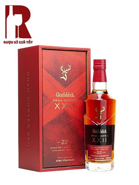 Rượu Glenfiddich 22 Năm Gran Cortes XXII