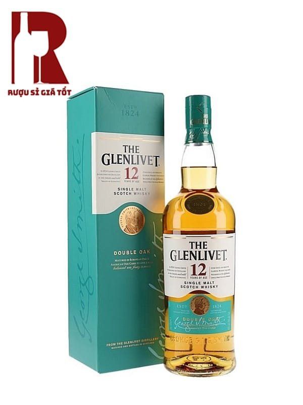 Rượu Glenlivet 12 Năm Double Oak