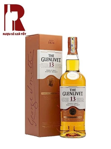 Rượu Glenlivet 13 Năm First Fill American Oak