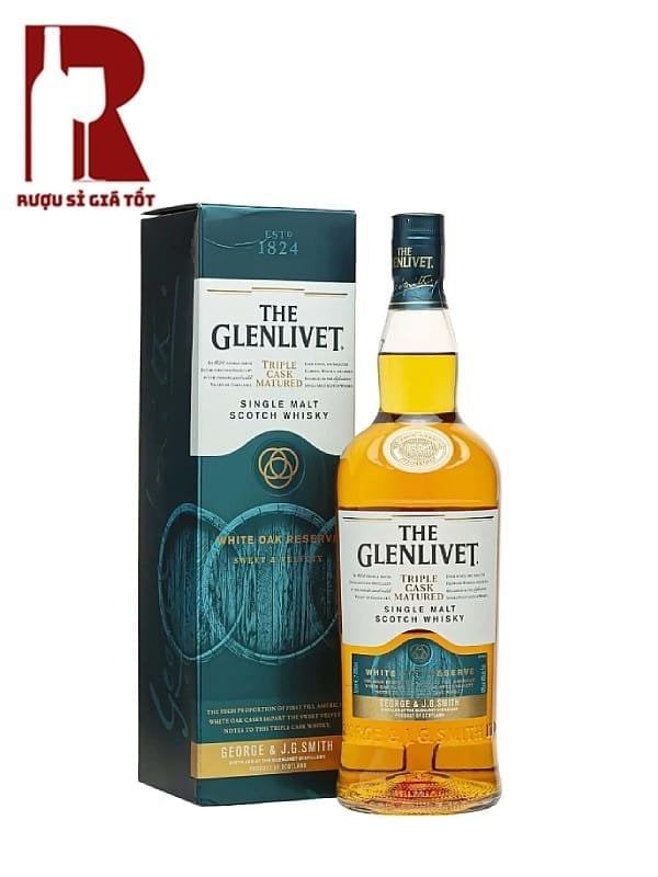 Rượu Glenlivet Triple Cask Matured - White Oak Reserve