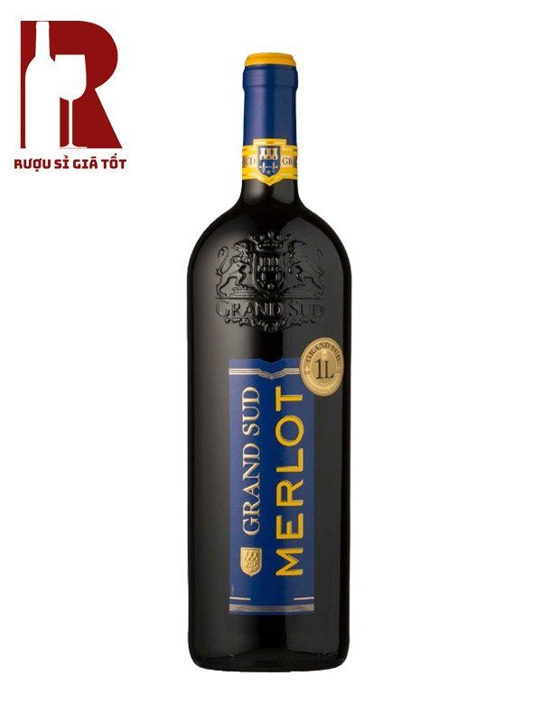 Rượu Vang Pháp Đỏ Grand Sud Merlot