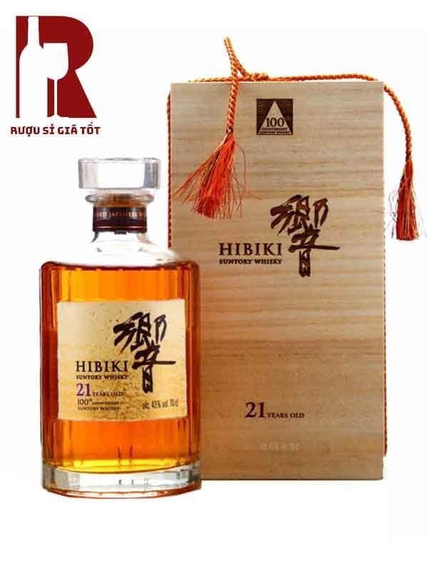 Rượu Hibiki 21 Năm Suntory Whisky 100th Anniversary