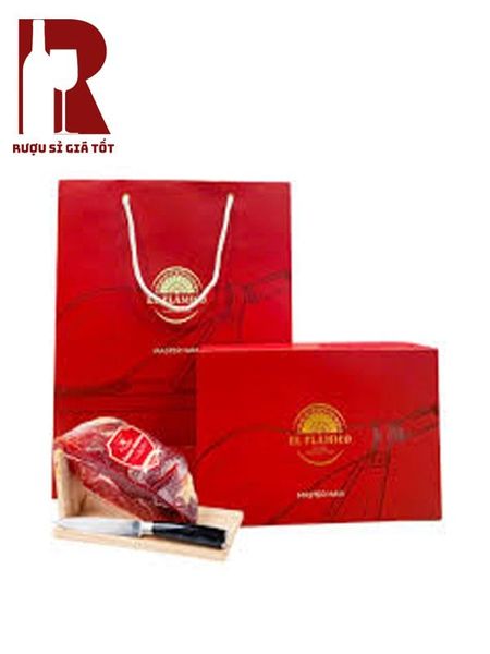 Hộp Quà Đùi Heo Muối Montesano Iberico Bellota Paleta 36 Tháng - 1Kg