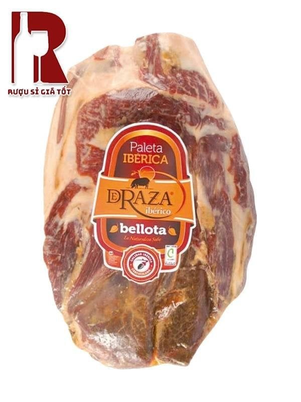 Đùi Heo Muối Deraza Iberico Cebo Paleta Boneless 24 Tháng - Đùi Trước Không Xương