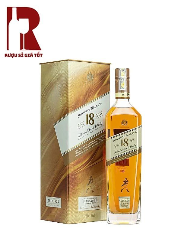 Rượu Johnnie Walker Gold Label 18 Năm