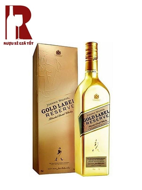 Rượu Johnnie Walker Gold Label Reserva Mạ Vàng