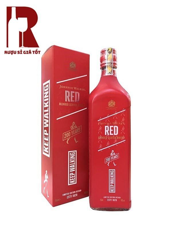 Rượu Johnnie Walker Red Label 200 Năm Icons Limited Edition