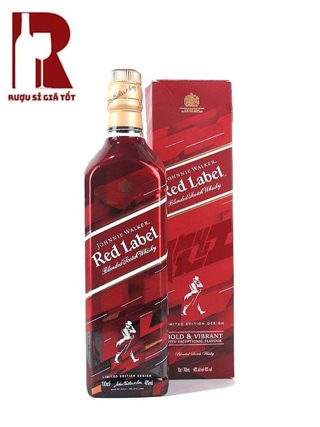 Rượu Johnnie Walker Red Label Electrick - Limited Edition