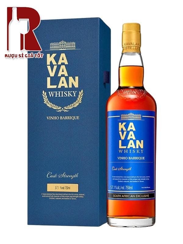 Rượu Kavalan Solist Vinho Barrique Cask Strength