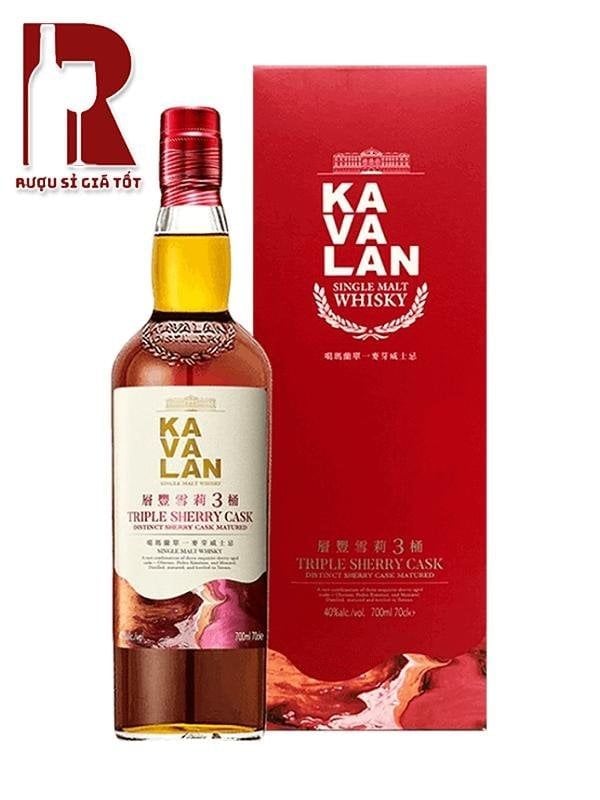 Rượu Kavalan Triple Sherry Cask
