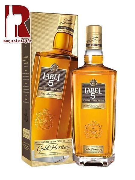 Rượu Whisky Label 5 Gold Heritage