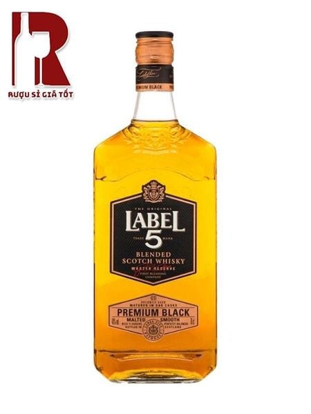 Rượu Whisky Label 5 Premium Black