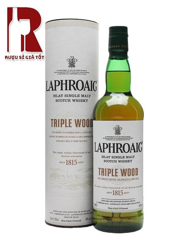 Rượu Laphroaig Triple Wood Islay Scotch Whisky