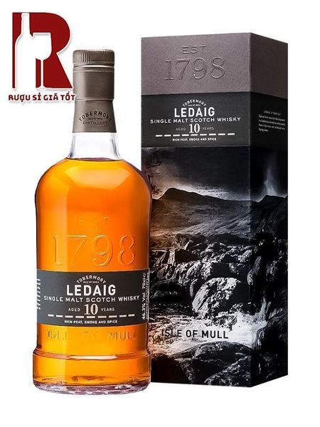 Rượu Whisky Ledaig 10 Năm