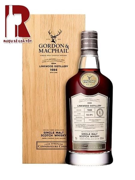 Rượu Whisky Linkwood 32 Year Old Gordon & Macphail 1988
