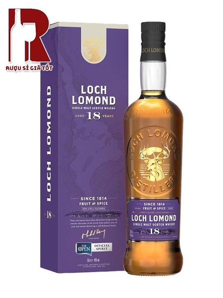 Rượu Whisky Loch Lomond 18 Năm