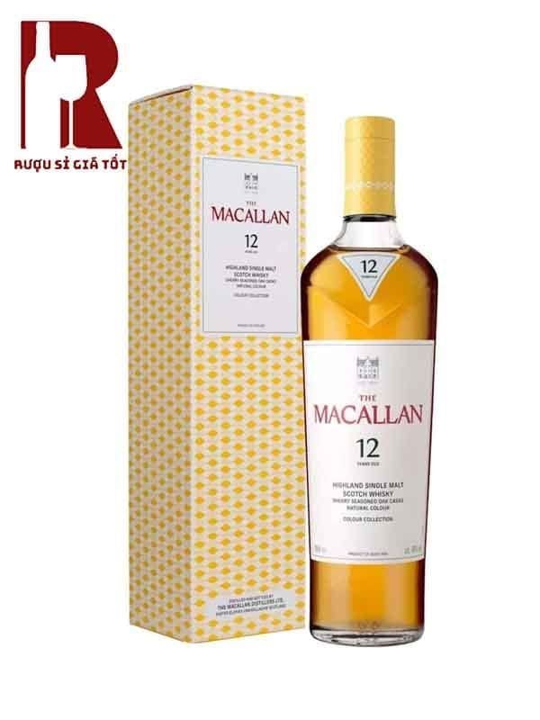 Rượu Macallan 12 Năm Colour Collection