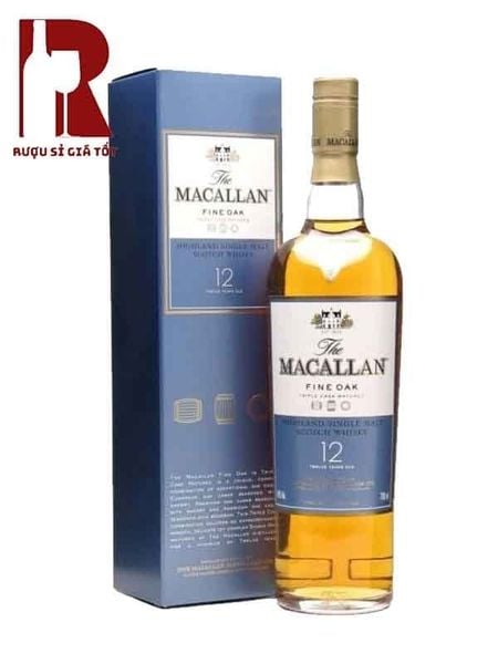 Rượu Macallan 12 Năm Fine Oak